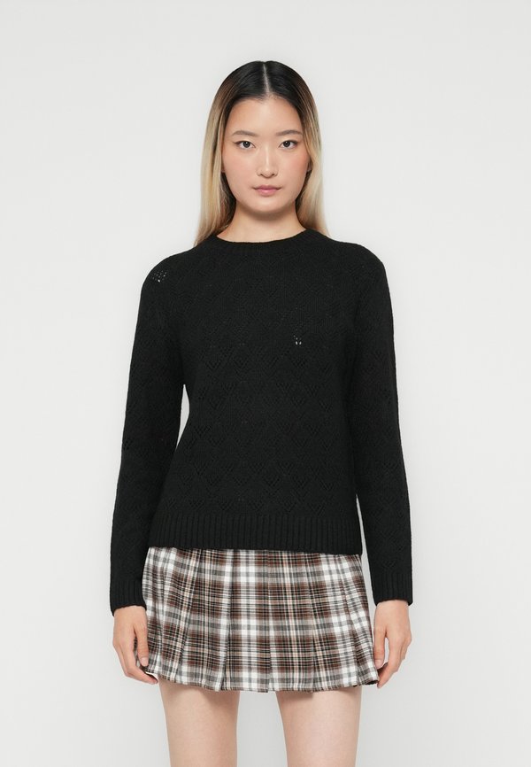 JDY JDYAMANDA LIFE O-NECK PULLOVER