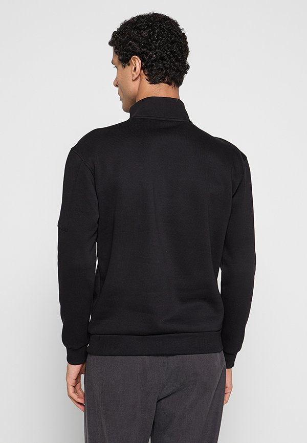 NO EXCESS HALF ZIP BRUSHED