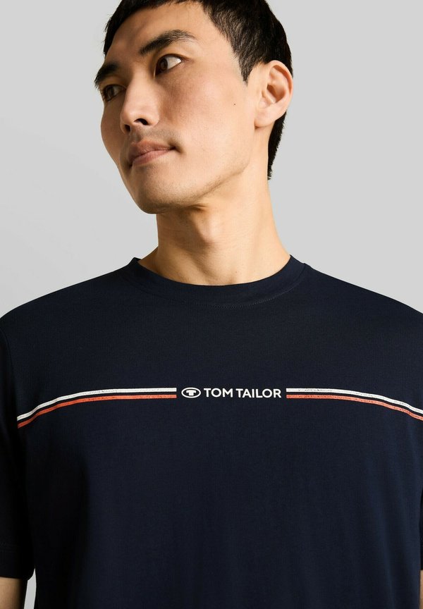 TOM TAILOR T-SHIRT MIT LOGO-PRINT