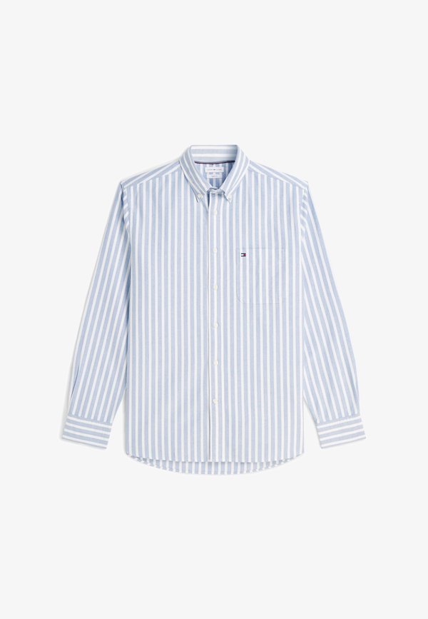 Tommy Hilfiger HERITAGE OXFORD SEASONAL STP - SEASONAL PATTERN - Shirt - regal blue/white