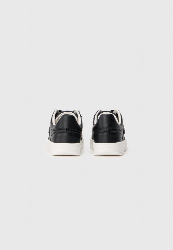 Tommy Hilfiger TH MONOGRAM LEATHER COURT TRAINERS