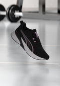 Puma AGILE LITE UNISEX - Training shoe - puma black/mauve glow/puma white