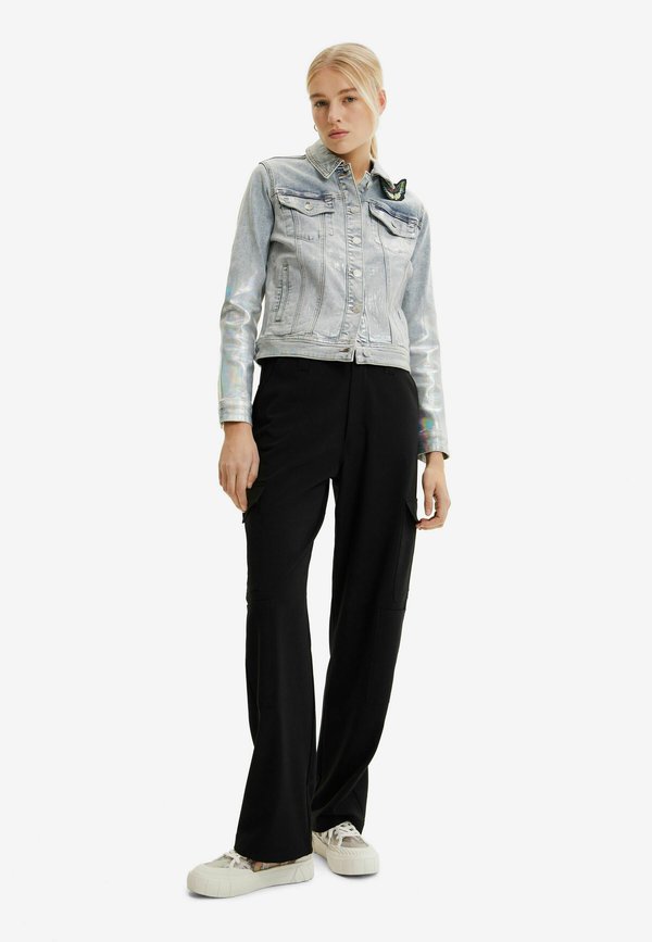 Desigual METALLIC DENIM TRUCKER