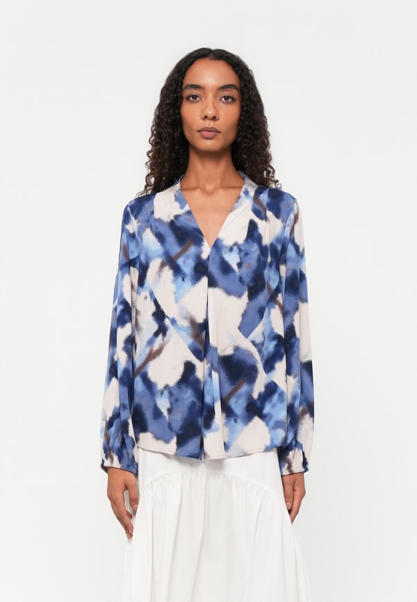TOM TAILOR PRINTED V NECK
