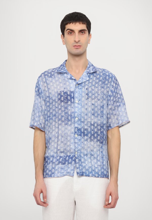 120% Lino SHORT SLEEVE  REGULAR FIT MEN SHIRT