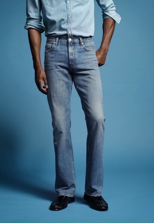 Tommy Hilfiger WARREN BOOTCUT  - Bootcut jeans - kevin blue
