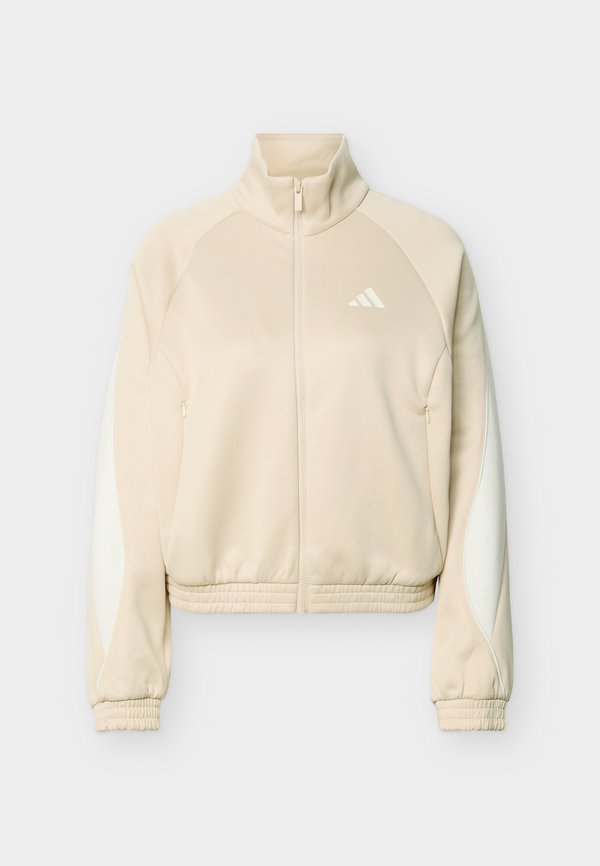 adidas Sportswear W STADIUM TT - Training jacket - beige/off white