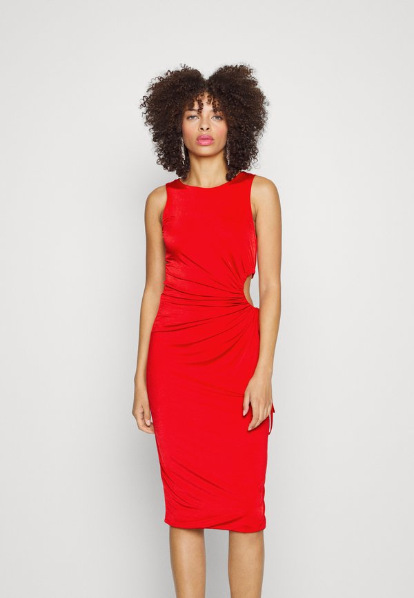 WAL G. OLLIE CUT OUT MIDI DRESS