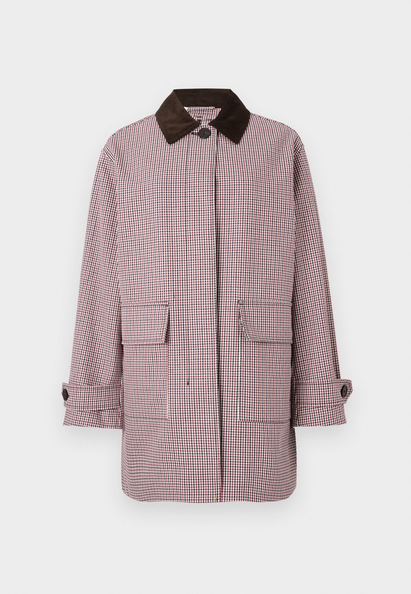 Tommy Hilfiger WATER REPELLENT CHECK OVERSIZED 2-IN-1 COAT