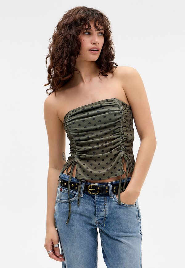 BDG Urban Outfitters DOUBLE RUCHED