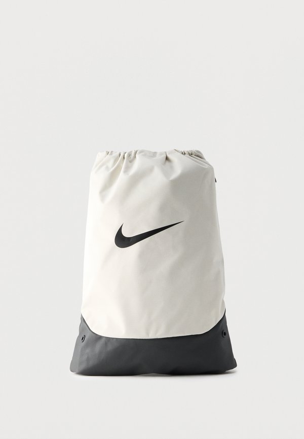 Nike Performance NK BRSLA DRAWSTRNG UNISEX - Drawstring sports bag - light bone/black