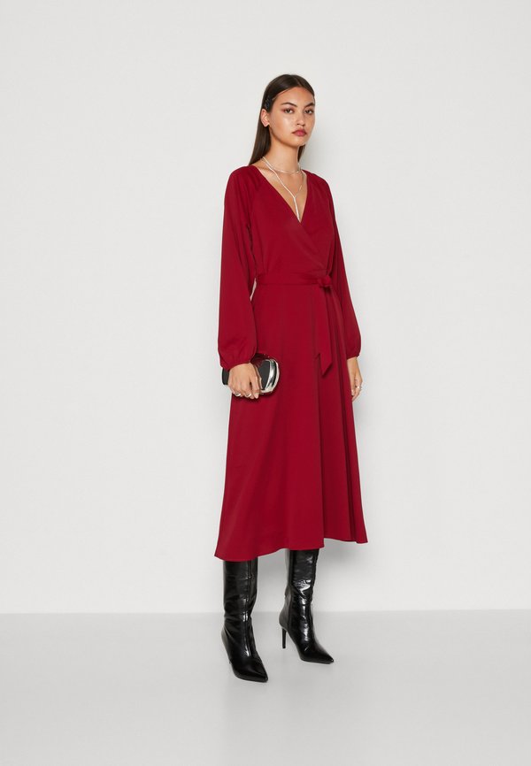ONLY ONLCARLA LIFE MIDI WRAP DRESS