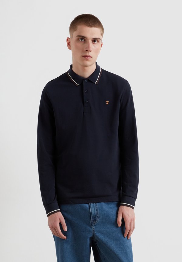 Farah  ELTON TIPPED LONG SLEEVE