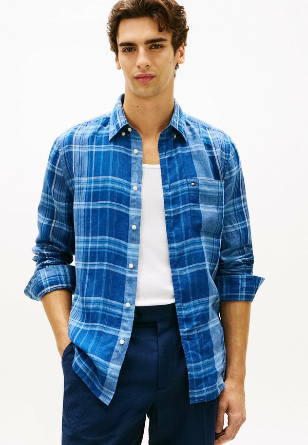 Tommy Hilfiger REGULAR FIT MADRAS CHECK PURE  - Shirt - brisk blue   check