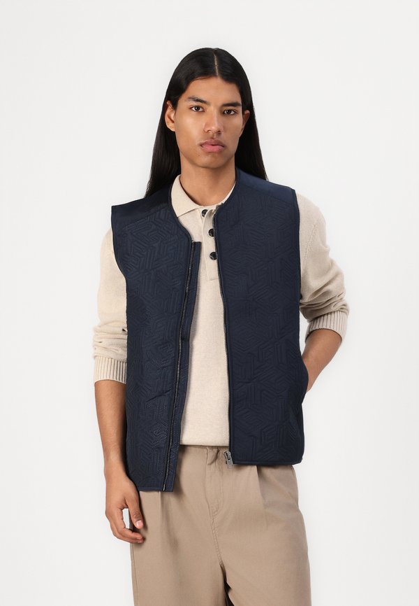 Lyle & Scott EMBLEM QUILTED GILET