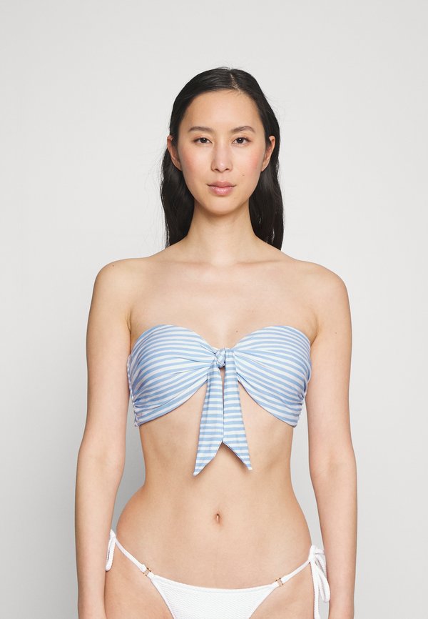 Seafolly SUMMER CRUSH TWIST TIE FRONT BANDEAU