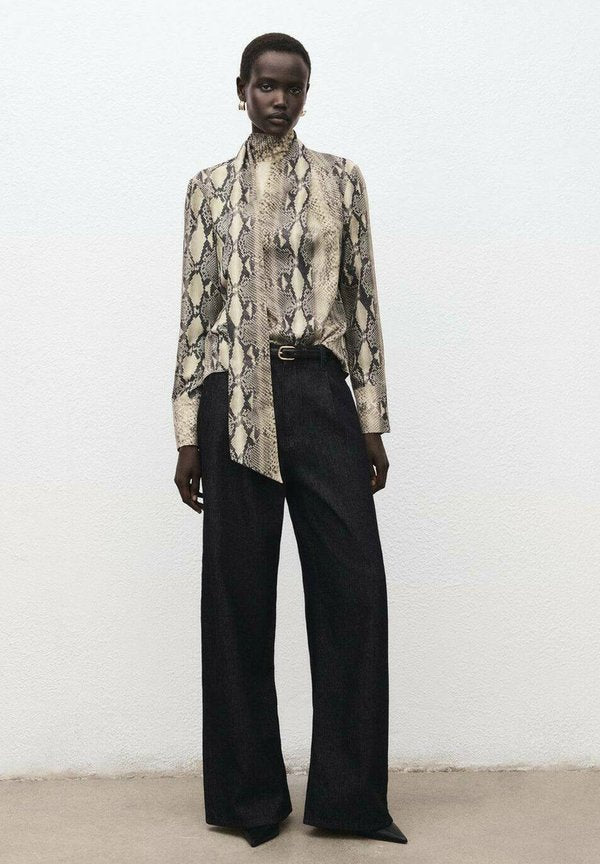 Mango Blouse - brown
