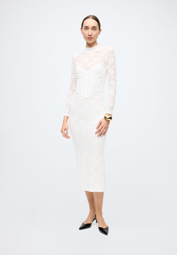 Bardot CARMEN LACE CORSET MIDI DRESS
