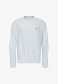 Calvin Klein Jeans PRMM TRRY MNGRM CN S - Sweatshirt - pale meadow