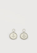 Tommy Hilfiger NAUTICAL CHARMS - Earrings - silver-coloured