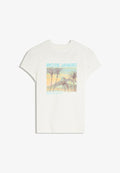 Bershka PRINT T-SHIRT - Print T-shirt - white