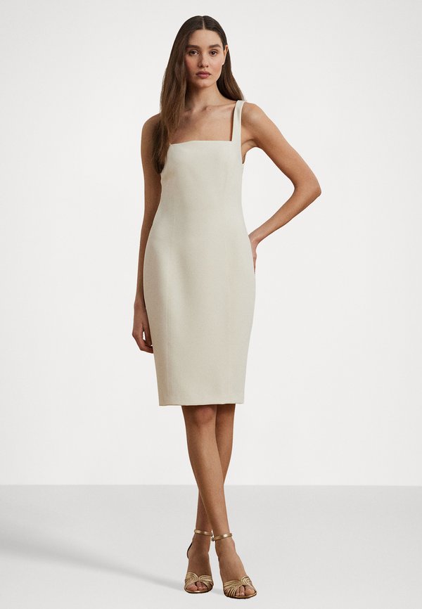 Lauren Ralph Lauren STRETCH CREPE SLEEVELESS COCKTAIL DRESS