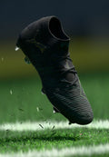 Puma FUTURE 8 ULTIMATE MXSG - Soft-ground football boots - black/fizzy light/green terrain