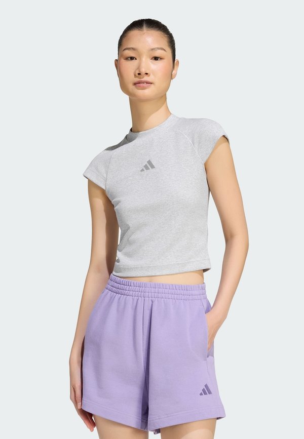 adidas Sportswear Basic T-shirt - light grey heather