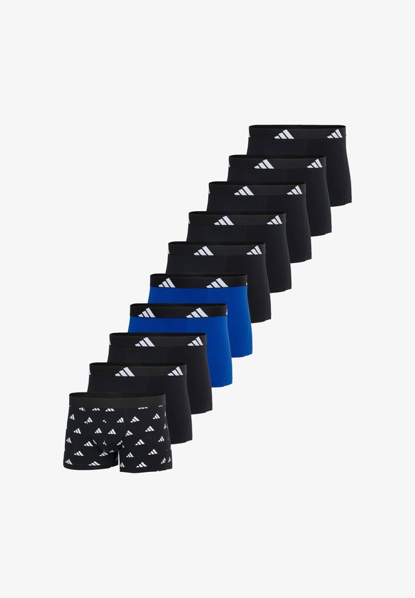 adidas Sportswear RETRO 10ER PACK ACTIVE FLEX - Trunks - schwarz blau