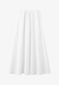 Mango A-line skirt - white