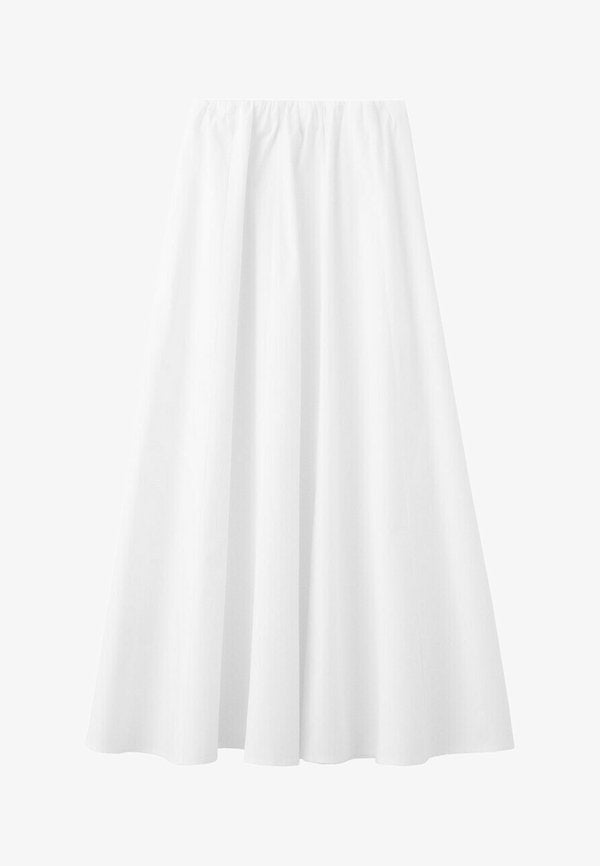 Mango A-line skirt - white