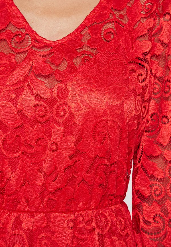 VILA VISANDRA V NECK DRESS