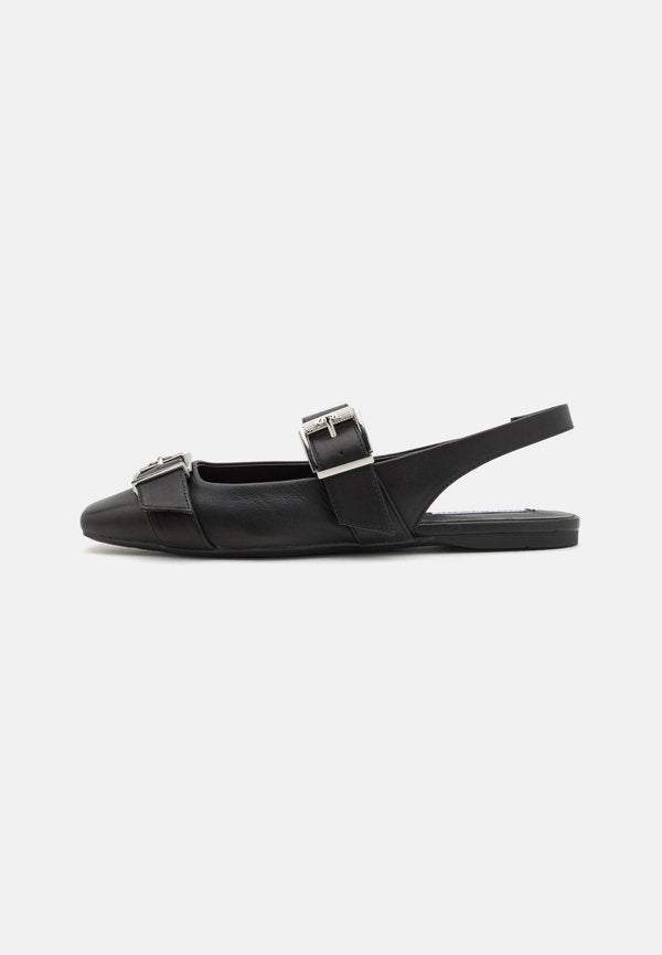 KARL LAGERFELD KONNIE DOUBLE BUCKLE SLING