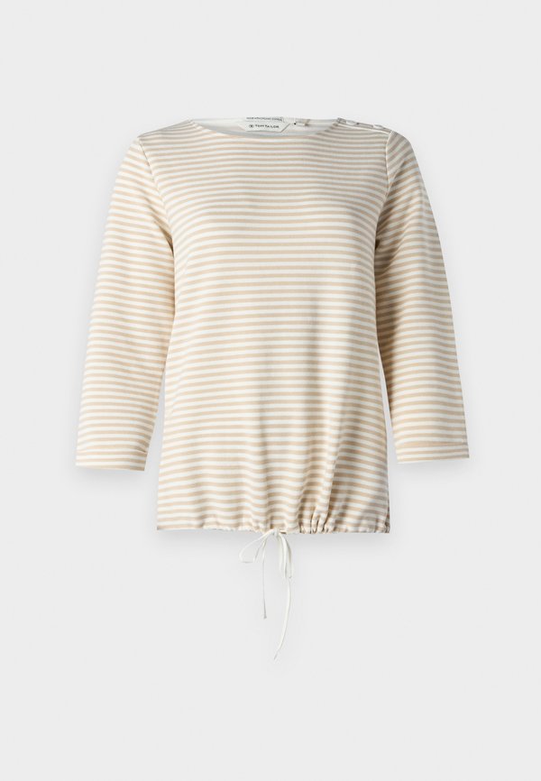TOM TAILOR T-SHIRT STRUCTURED
