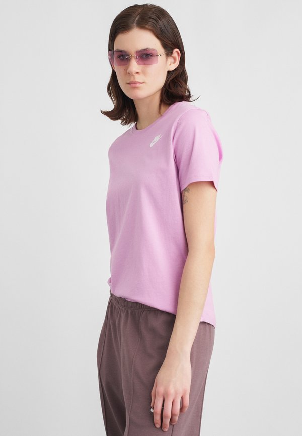 Nike Sportswear CLUB TEE - Basic T-shirt - magenta/white