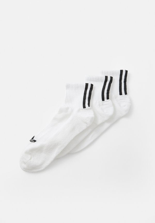 adidas Originals 1/4 SOCKS UNISEX 3 PACK - Socks - white