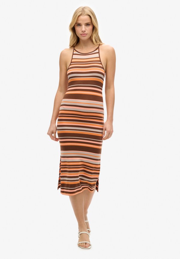 Superdry & Co STRIPE CAMI MIDI