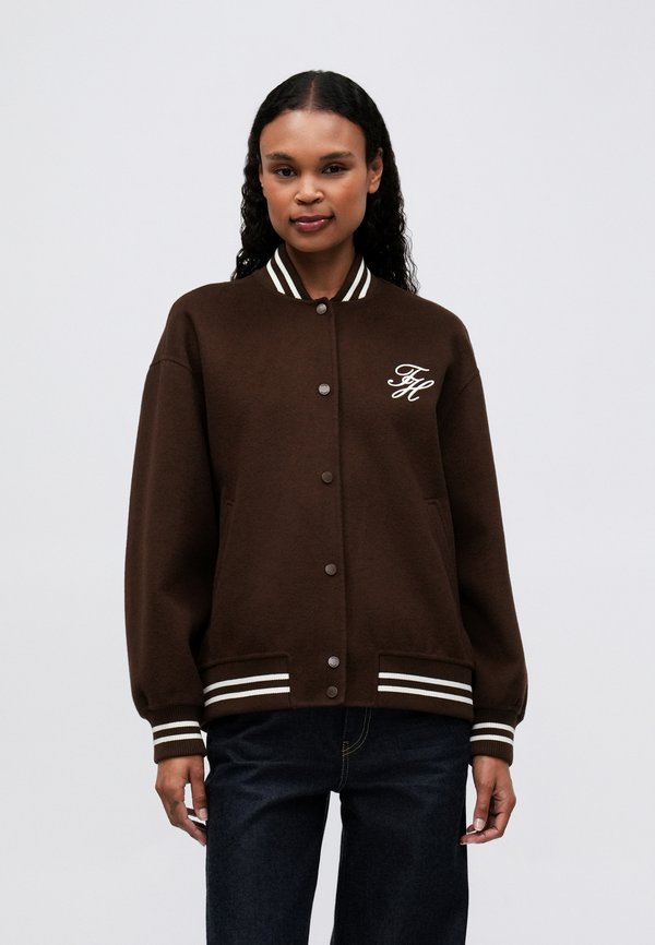 Tommy Hilfiger DOUBLE-FACED WOOL BLEND BOMBER JACKET
