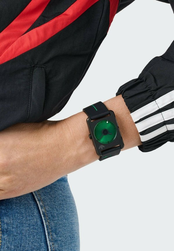 adidas Originals RETRO POP ONE - Watch - black and green