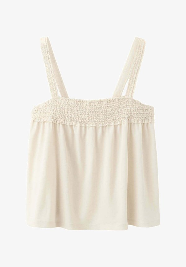 Mango ADULT - Blouse - beige