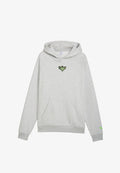 Puma MELO ALWAYZ ON 1 HOODIE - Hoodie - light gray heather- silver