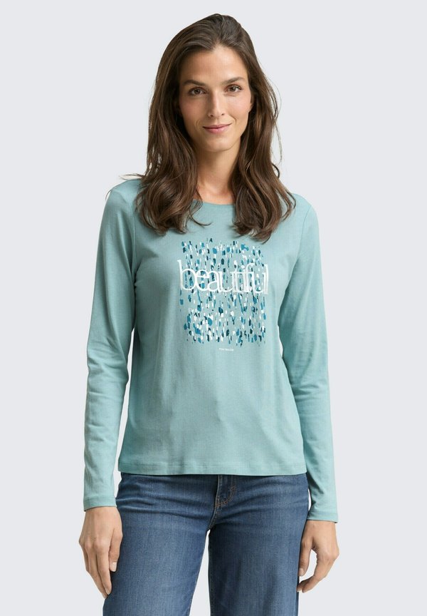 TOM TAILOR TOM TAILOR T-SHIRT LANGARMSHIRT MIT PRINT