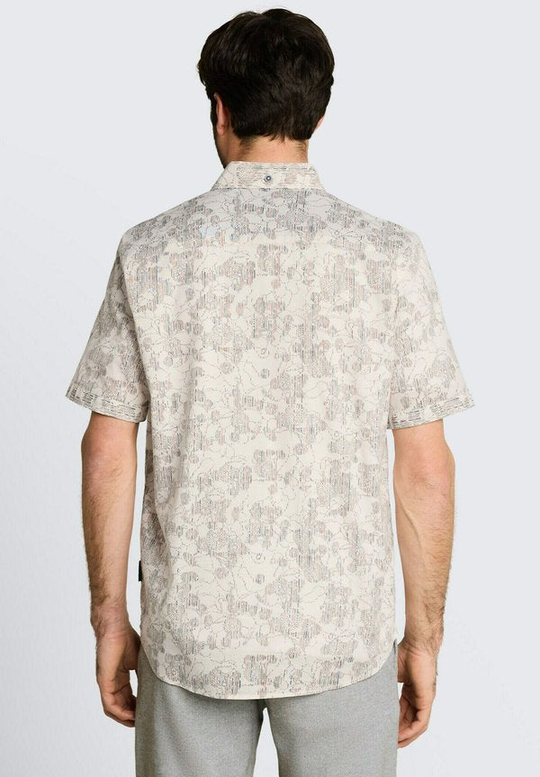 TOM TAILOR TOM TAILOR BLUSEN & SHIRTS REGULAR FIT KURZARMHEMD MIT MUSTER