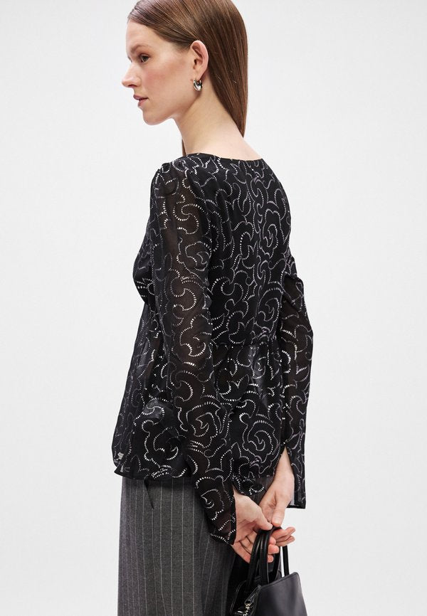 Tommy Jeans FOILED BLOUSE