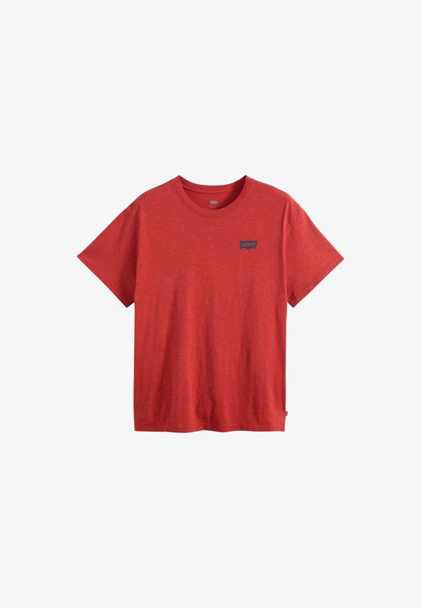 Levi's® LSE_SS RELAXED FIT TEE BOXTAB 5IN BLACK. - Print T-shirt - levis records crus reds