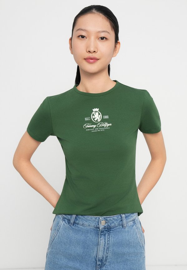 Tommy Hilfiger VARSITY CREST SLIM TEE