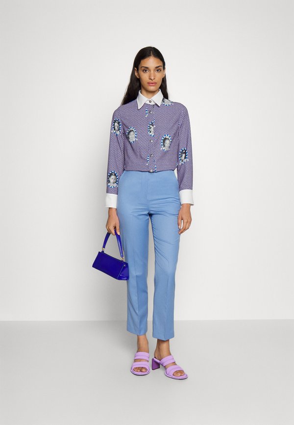 Thebe Magugu MAGUGU HEIRLOOM BLOUSE WHITE COLLAR CUFF