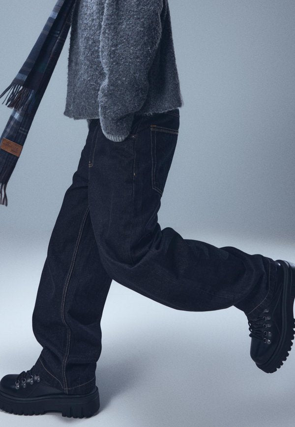 Bershka DETAILS - Trainers - black