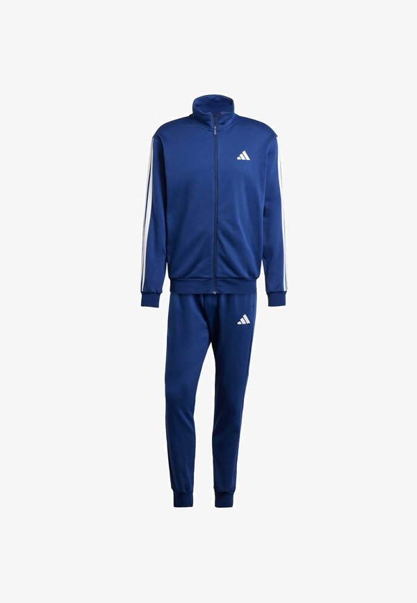 adidas Sportswear 3 STRIPES - Tracksuit - dark blue