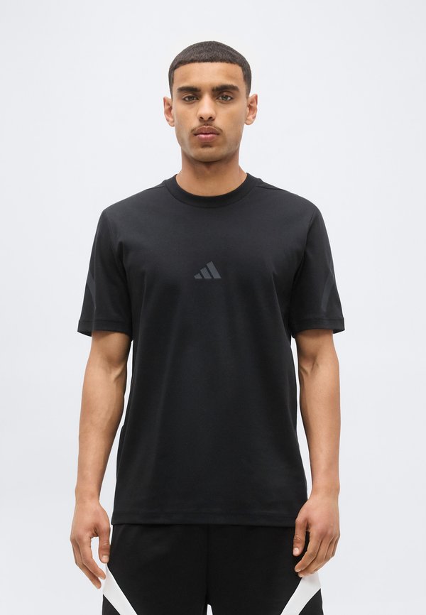 adidas Sportswear ADIDAS Z.N.E. T-SHIRT - Print T-shirt - black